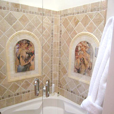 Bathroom remodeling project by CWHR